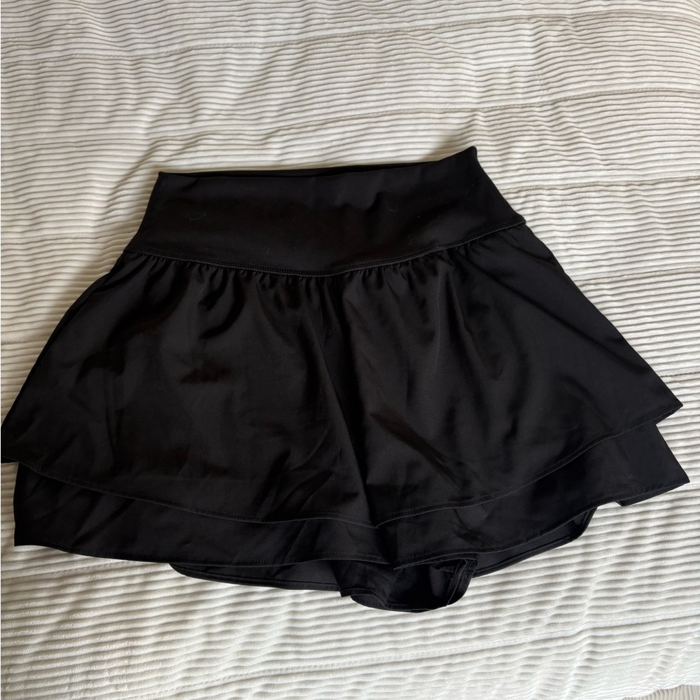 Yogalicious Black 2-in-1 Skort